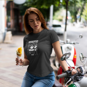 T-shirt Fille Anime foncée