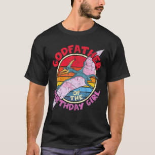 T-shirt Fille Anniversaire I Parrain I Pterodactylus I Fam