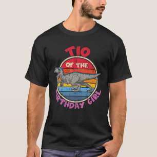 T-shirt Fille Anniversaire I Tio I Velociraptor I Famille