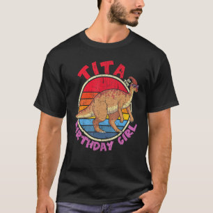 T-shirt Fille Anniversaire I Tita I Parasaurolophus I Fami