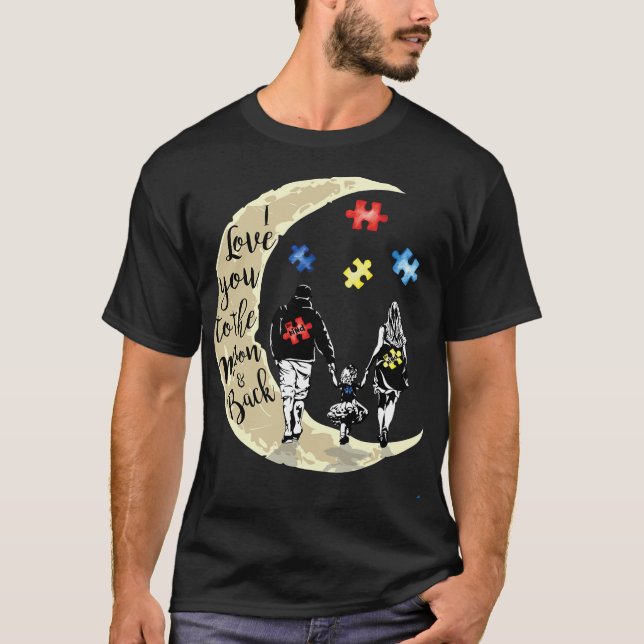 T-shirt Fille Autisme Vous ne marcherez jamais seul (Devant)