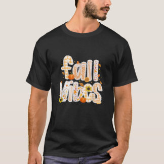 T-shirt Fille Automnale