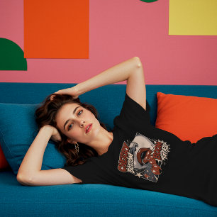 T-shirt Fille aux fesses en cerise – Bande dessinée rétro