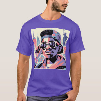 T-shirt fille aux vibes rétro des années 90