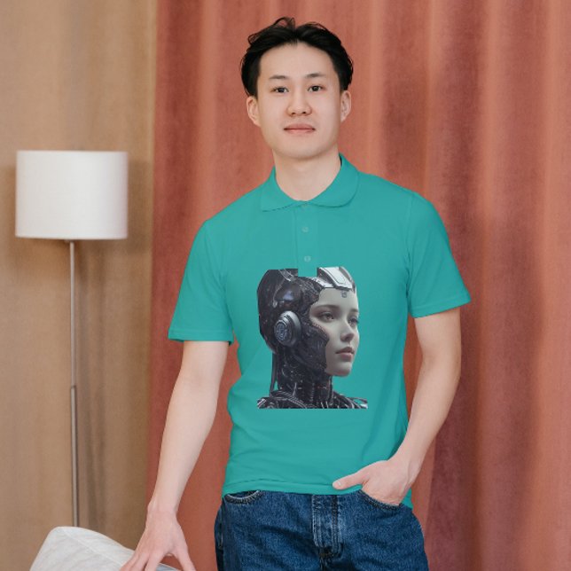 T-shirt fille avec intelligence artificielle (Créateur téléchargé)