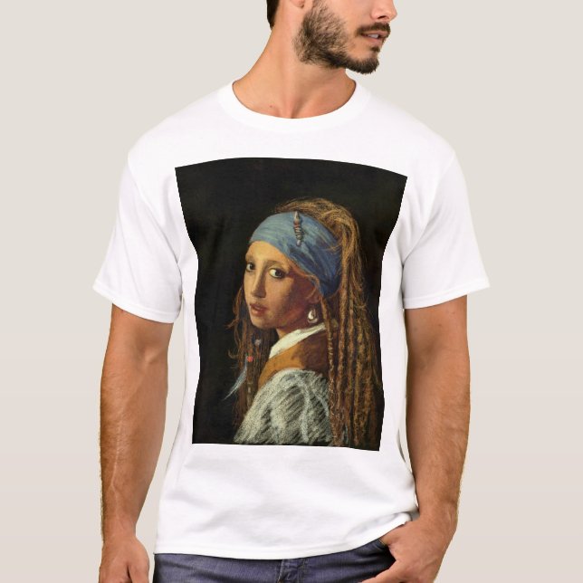 T-shirt Fille avec une parodie perle (Devant)