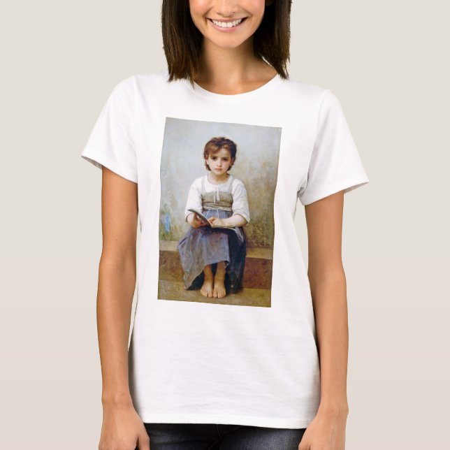 T-shirt Fille, Bouguereau (Devant)