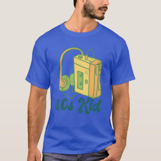 T-shirt Fille cassette Enfant des années 80