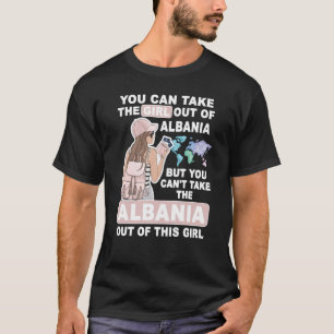 T-shirt Fille cool d'Albanie Fière Albanie Fille