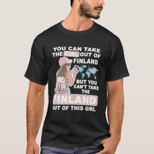 T-shirt Fille cool de Finlande Fière Finlande Fille