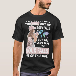 T-shirt Fille cool de Sioux Falls City - Fier Sioux Fall