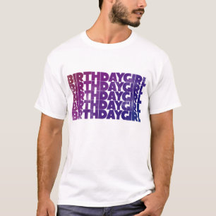 T-shirt Fille d'anniversaire