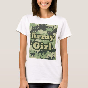 T-shirt Fille d'armée
