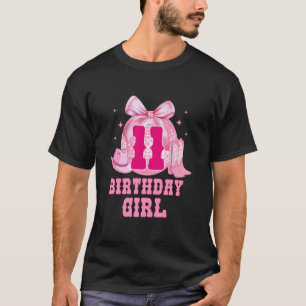 T-shirt Fille de 11 ans Cowgirl Coquette Bow Thème Western