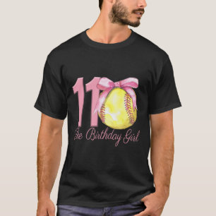 T-shirt Fille de 11 ans Douce Équipe Coquette Rose Nœud 1