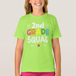T-shirt fille de 2e année