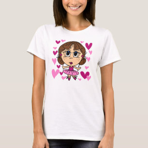 T-shirt Fille de ballerine