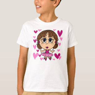 T-shirt Fille de ballerine
