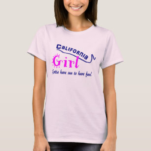 T-shirt Fille de Californie