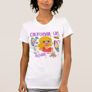 T-shirt Fille de Californie