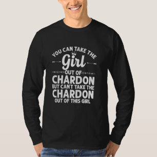 T-shirt Fille De Chardon Oh Ohio Funny Home Roots Usa