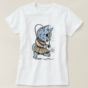 T-shirt Fille de chat, Louis Wain
