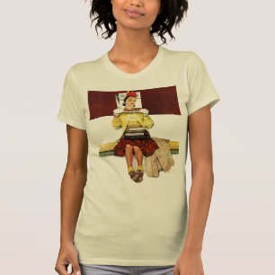 T-shirt Fille de couverture