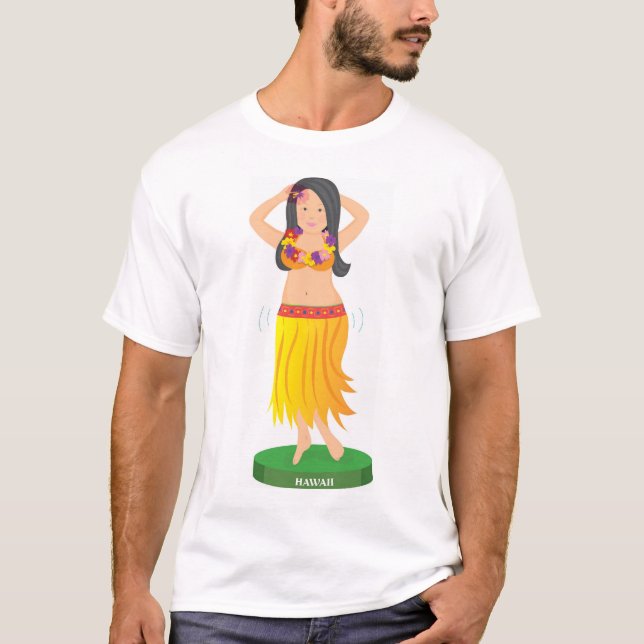 T-shirt Fille de danse polynésienne (Devant)