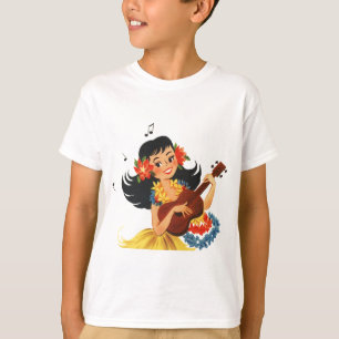 T-shirt Fille de danse polynésienne de danse polynésienne