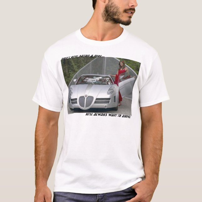 T-shirt fille de diable (Devant)