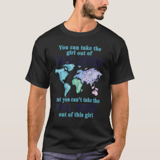 T-shirt Fille de Fall River Massachusetts Femmes de Fal