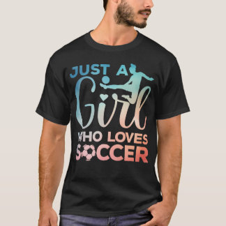 T-shirt Fille de football Art pour filles tout-petit femme