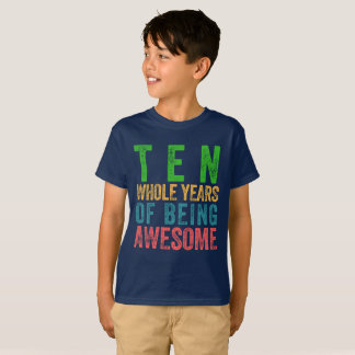 T-shirt Fille de garçon d'enfant de fête d'anniversaire de
