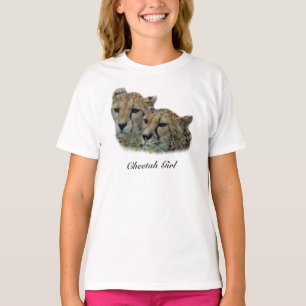 T-shirt Fille de guépard