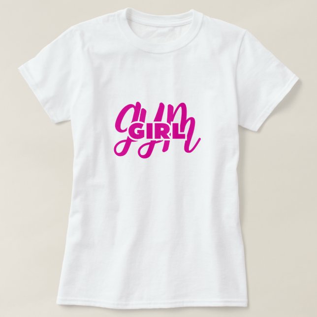 T-shirt fille de gym (Design devant)