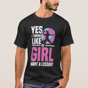 T-shirt Fille de handball femmes pouvoir féminine empowerm