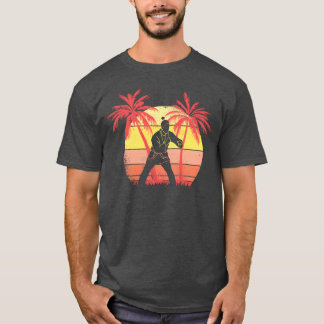 T-shirt Fille de judo combattante féminine été coucher de
