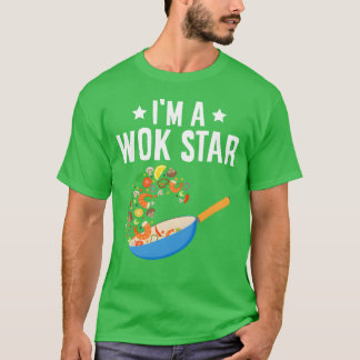 T-shirt Fille de la cuisine chinoise sautée