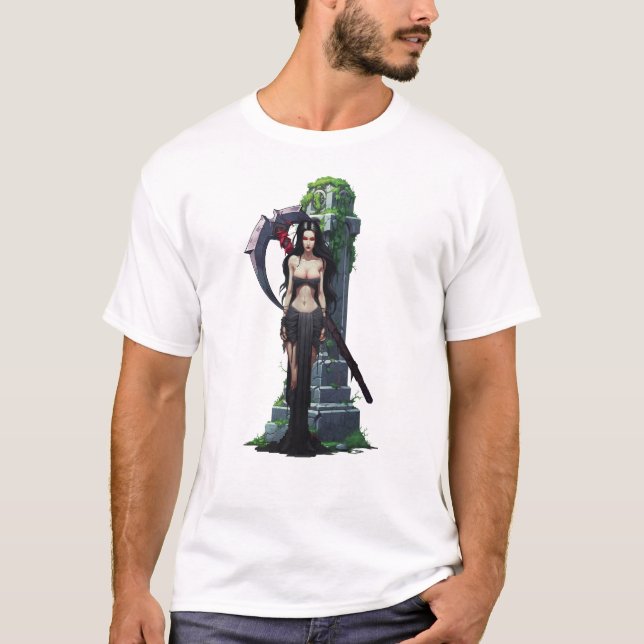 T-shirt Fille de la Faucheuse (Devant)