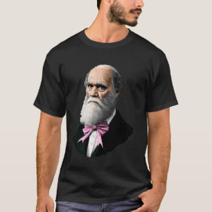 T-shirt Fille de la théorie de l'évolution de Charles Darw