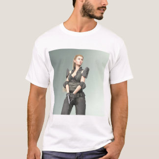 T-shirt Fille de l'armée 3 - Impression d'art