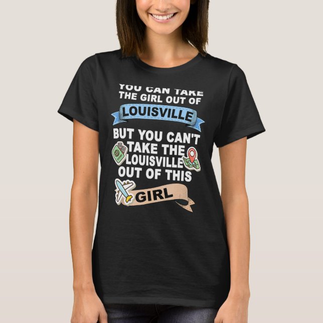 T-shirt Fille de Louisville City (Devant)