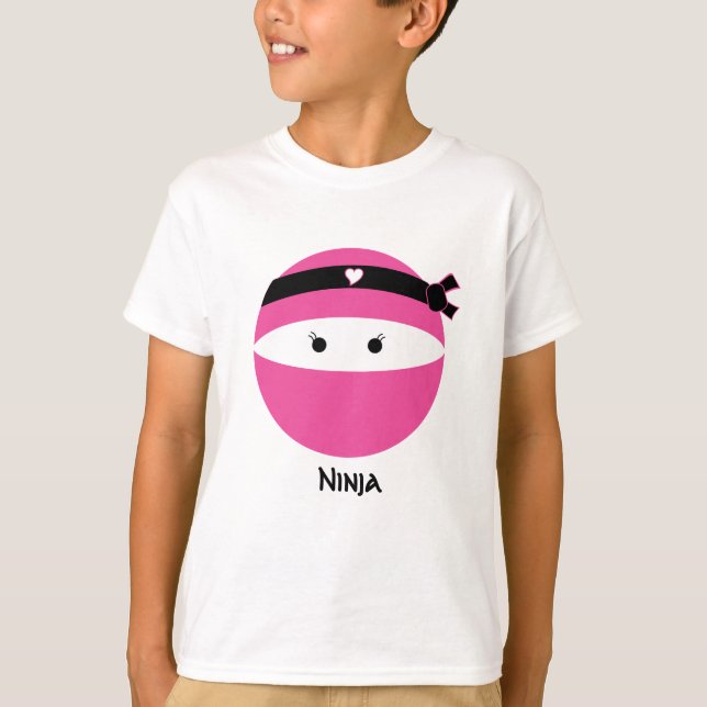 T-shirt Fille de Ninja (Devant)