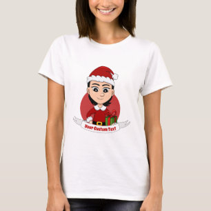 T-shirt fille de Noël