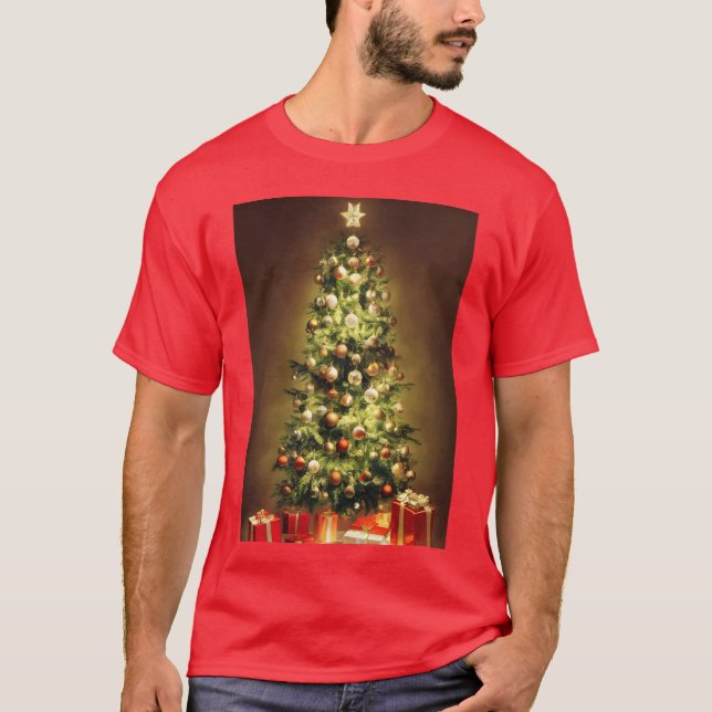 T-shirt fille de Noël (Devant)