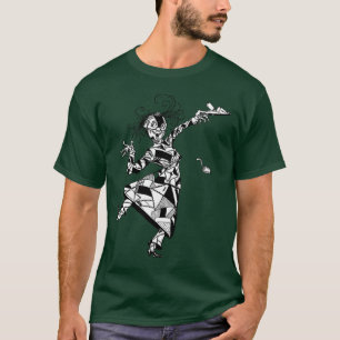 T-shirt Fille de patchwork d'once