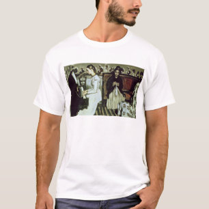T-shirt Fille de Paul Cezanne   au piano, 1868-69