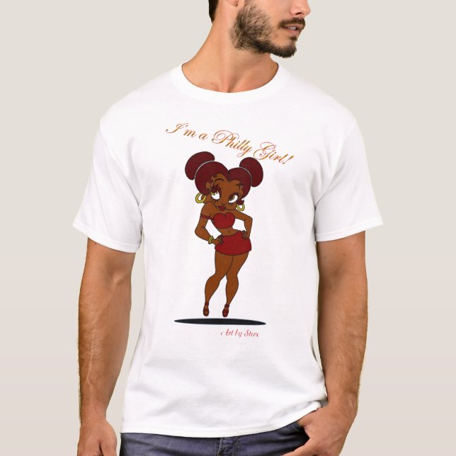 T-shirt Fille de Philly (Devant)