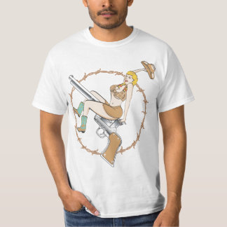 T-shirt Fille de pin-up