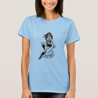 T-shirt Fille de pirate